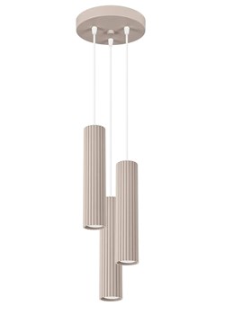 Potrójna lampa wisząca taupe  B6-K61 ze sklepu Edinos.pl w kategorii Lampy wiszące - zdjęcie 187505153