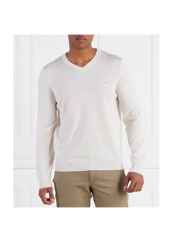 BOSS BLACK Wełniany sweter Baram-L | Regular Fit ze sklepu Gomez Fashion Store w kategorii Swetry męskie - zdjęcie 187505232