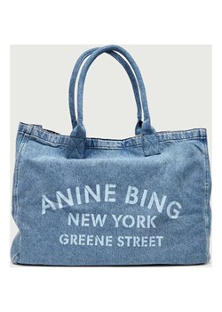 Anine Bing Jeansowa shopperka LEO ze sklepu Gomez Fashion Store w kategorii Torby Shopper bag - zdjęcie 187505694