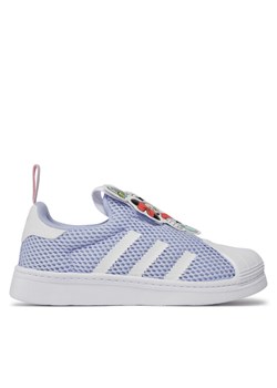Sneakersy adidas Superstar 360 C IE0680 Niebieski ze sklepu eobuwie.pl w kategorii Trampki dziecięce - zdjęcie 187505953