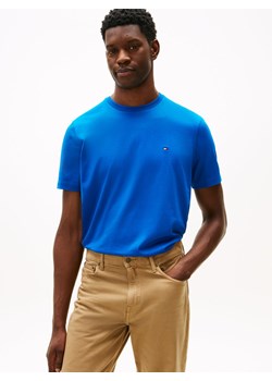 Tommy Hilfiger Koszulka męska Mężczyźni Bawełna indygo jednolity ze sklepu vangraaf w kategorii T-shirty męskie - zdjęcie 187506792