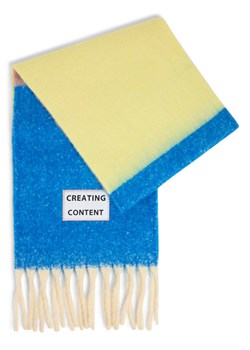 Verb To Do Damski tkany szalik Kobiety Sztuczne włókno błękit królewski wzorzysty ze sklepu vangraaf w kategorii Szaliki i chusty damskie - zdjęcie 187506810