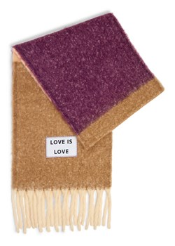 Verb To Do Damski tkany szalik Kobiety Sztuczne włókno beżowy wzorzysty ze sklepu vangraaf w kategorii Szaliki i chusty damskie - zdjęcie 187506811