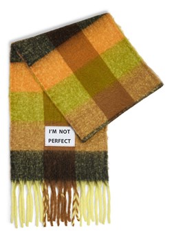 Verb To Do Damski tkany szalik Kobiety Sztuczne włókno kiwi w kratkę ze sklepu vangraaf w kategorii Szaliki i chusty damskie - zdjęcie 187506812