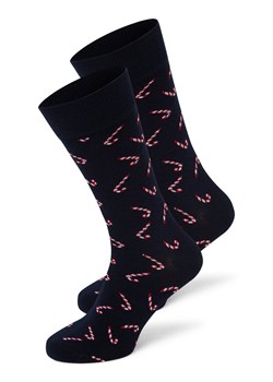 Nils Sundström Skarpety w 2-paku Mężczyźni granatowy wzorzysty ze sklepu vangraaf w kategorii Skarpetki męskie - zdjęcie 187506823