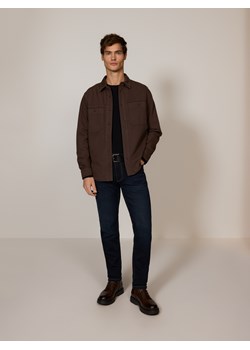 Reserved - Jeansy slim z paskiem - granatowy ze sklepu Reserved w kategorii Jeansy męskie - zdjęcie 187507201