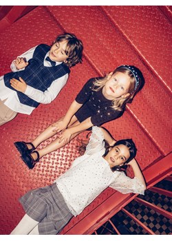 Reserved - Plisowana spódnica z szortami - wielobarwny ze sklepu Reserved w kategorii Spódnice dziewczęce - zdjęcie 187507241