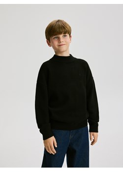 Reserved - Sweter ze stójką - czarny ze sklepu Reserved w kategorii Swetry chłopięce - zdjęcie 187507400