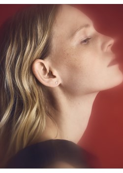 Reserved - Zestaw kolczyków z cyrkoniami - złoty ze sklepu Reserved w kategorii Kolczyki - zdjęcie 187507504