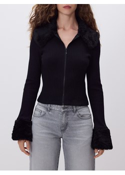 Reserved - Sweter z kołnierzem - czarny ze sklepu Reserved w kategorii Swetry damskie - zdjęcie 187507512