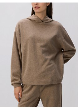 Reserved - Bluza z kapturem - brązowy ze sklepu Reserved w kategorii Bluzy damskie - zdjęcie 187507573