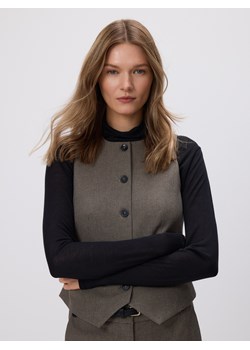 Reserved - Taliowana kamizelka - wielobarwny ze sklepu Reserved w kategorii Kamizelki damskie - zdjęcie 187507772