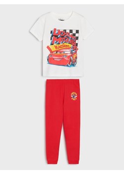 Sinsay - Piżama dwuczęściowa Cars - biały ze sklepu Sinsay w kategorii Piżamy dziecięce - zdjęcie 187508250