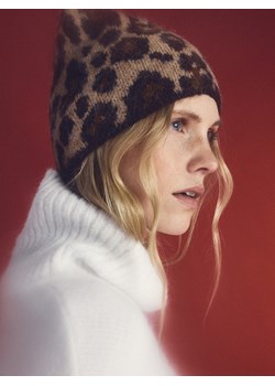 Reserved - Czapka z wełną alpaki - wielobarwny ze sklepu Reserved w kategorii Czapki zimowe damskie - zdjęcie 187508624