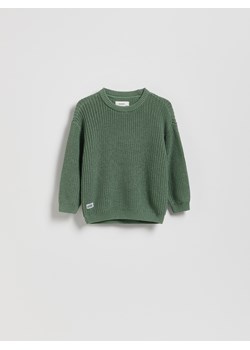 Reserved - Sweter oversize - ciemnobrązowy ze sklepu Reserved w kategorii Swetry chłopięce - zdjęcie 187508763