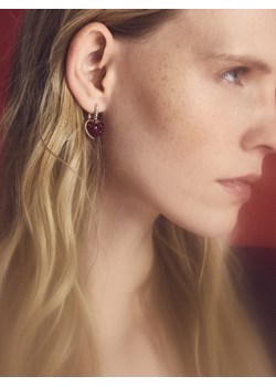 Reserved - Zestaw kolczyków w kształcie serca - czerwony ze sklepu Reserved w kategorii Kolczyki - zdjęcie 187508880