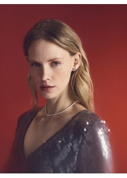 Reserved - Zestaw kolczyków - srebrny ze sklepu Reserved w kategorii Kolczyki - zdjęcie 187508900