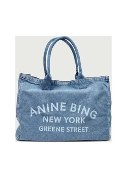 Anine Bing Jeansowa shopperka LEO ze sklepu Gomez Fashion Store w kategorii Torby Shopper bag - zdjęcie 187509202