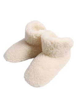 Kaiser Naturfellprodukte Kapcie &quot;Kim&quot; w kolorze beżowym ze sklepu Limango Polska w kategorii Kapcie damskie - zdjęcie 187509983