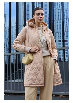 Bigdart Płaszcz pikowany w kolorze jasnoróżowym ze sklepu Limango Polska w kategorii Kurtki damskie - zdjęcie 187509994