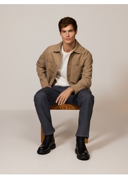 Reserved - Jeansy loose z efektem sprania - szary ze sklepu Reserved w kategorii Jeansy męskie - zdjęcie 187510343