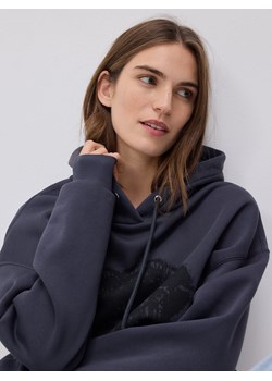 Reserved - Bluza z nadrukiem - ciemnoszary ze sklepu Reserved w kategorii Bluzy damskie - zdjęcie 187510652