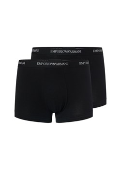 Emporio Armani Bokserki w 3-paku Mężczyźni Bawełna czarny jednolity ze sklepu vangraaf w kategorii Majtki męskie - zdjęcie 187511014