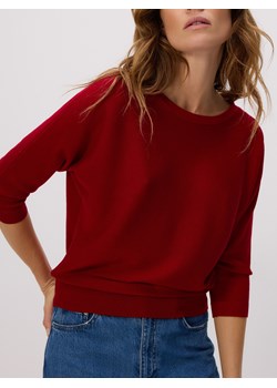 Reserved - Sweter z kimonowym rękawem - czerwony ze sklepu Reserved w kategorii Swetry damskie - zdjęcie 187511030