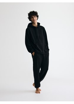 Reserved - Polarowe spodnie regular - czarny ze sklepu Reserved w kategorii Spodnie męskie - zdjęcie 187511141