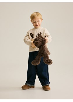 Reserved - Sweter z dodatkiem wełny - beżowy ze sklepu Reserved w kategorii Swetry chłopięce - zdjęcie 187511423