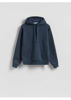 Reserved - Bluza regular z kapturem - granatowy ze sklepu Reserved w kategorii Bluzy męskie - zdjęcie 187511482