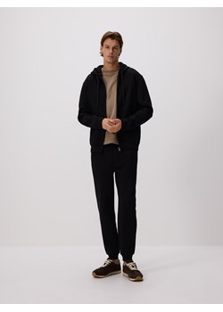 Reserved - Bluza regular z kapturem - czarny ze sklepu Reserved w kategorii Bluzy męskie - zdjęcie 187511543