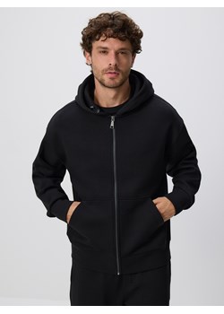 Reserved - Gładka bluza z kapturem - czarny ze sklepu Reserved w kategorii Bluzy męskie - zdjęcie 187511684