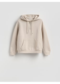 Reserved - Bluza z kapturem - beżowy ze sklepu Reserved w kategorii Bluzy męskie - zdjęcie 187511890