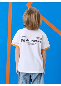 Sinsay - Koszulka z nadrukiem na plecach - biały ze sklepu Sinsay w kategorii T-shirty chłopięce - zdjęcie 187513431