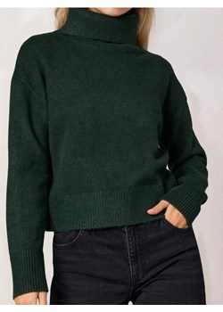 Sinsay - Gładki golf basic - zielony ze sklepu Sinsay w kategorii Swetry damskie - zdjęcie 187513464