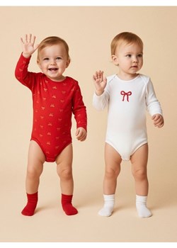 Sinsay - Body 2 pack - biały ze sklepu Sinsay w kategorii Body niemowlęce - zdjęcie 187513551