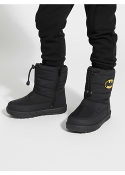 Sinsay - Ocieplane śniegowce z elastycznym ściągaczem Batman - czarny ze sklepu Sinsay w kategorii Buty zimowe dziecięce - zdjęcie 187513602