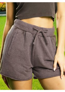 Sinsay - Dresowe szorty z efektem sprania - brązowy ze sklepu Sinsay w kategorii Szorty - zdjęcie 187513610