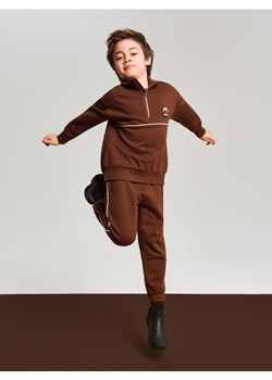Sinsay - Komplet: bluza i spodnie - brązowy ze sklepu Sinsay w kategorii Dresy chłopięce - zdjęcie 187513621