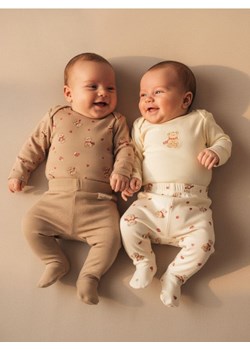 Sinsay - Body 2 pack - kremowy ze sklepu Sinsay w kategorii Body niemowlęce - zdjęcie 187513653