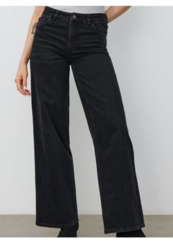 Sinsay - Jeansy wide leg - czarny ze sklepu Sinsay w kategorii Jeansy damskie - zdjęcie 187513663