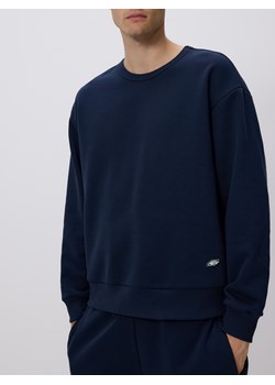 Reserved - Gładka bluza z bawełną - granatowy ze sklepu Reserved w kategorii Bluzy męskie - zdjęcie 187514813