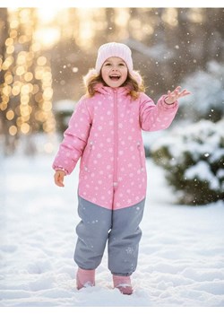 Sinsay - Kombinezon z kapturem - różowy ze sklepu Sinsay w kategorii Kombinezony dziewczęce - zdjęcie 187515184