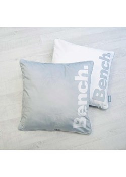Bench Poszewka w kolorze jasnoszaro-białym na poduszkę - 50 x 50 cm ze sklepu Limango Polska w kategorii Poduszki dekoracyjne - zdjęcie 187515554