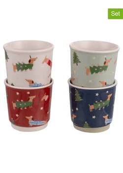 Villa d´Este Kubki (4 szt.) &quot;Natoletto&quot; ze wzorem do kawy - 100 ml ze sklepu Limango Polska w kategorii Kubki - zdjęcie 187515650