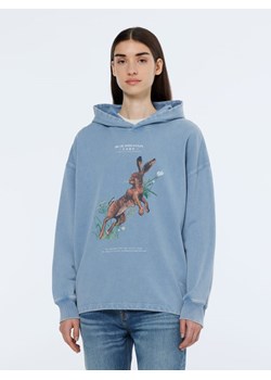 Scotch &amp; Soda Bluza w kolorze błękitnym ze sklepu Limango Polska w kategorii Bluzy damskie - zdjęcie 187515810