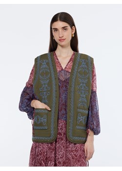 Scotch &amp; Soda Kamizelka w kolorze khaki ze sklepu Limango Polska w kategorii Kamizelki damskie - zdjęcie 187515821