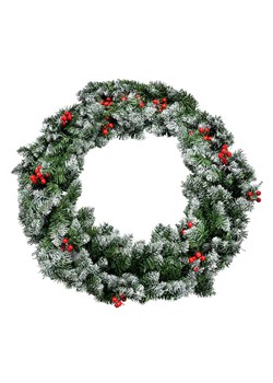 Clayre &amp; Eef Wianek dekoracyjny w kolorze zielonym - Ø 75 cm ze sklepu Limango Polska w kategorii Dekoracje - zdjęcie 187515953