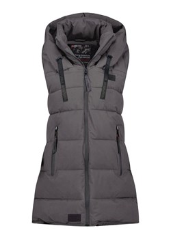 ANAPURNA Kamizelka pikowana "Dolbana" w kolorze antracytowym ze sklepu Limango Polska w kategorii Kamizelki damskie - zdjęcie 187516112